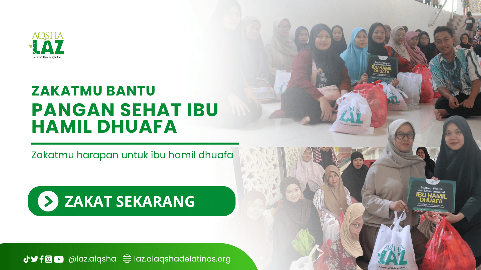 ZAKATMU BANTU PANGAN SEHAT IBU HAMIL DHUAFA
